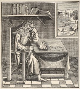 1794年にリチャードソンによって公開された写真からのグラブストリート隠者 作： English School