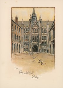 ギルドホール、市 作： English School