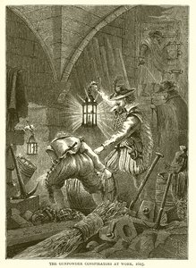 仕事での火薬の共謀者、1605 作： English School