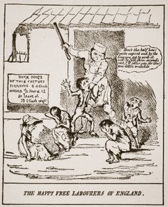 1833年に発行された印刷物からのイングランドのハッピーフリーレイバーズ、イギリスの教会からのイラスト：HDM Spence-Jonesによる民衆の歴史、パブ。 1910年頃（セピア写真） 作： English School