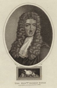 名誉あるロバート・ボイル（1627-1691） 作： English School