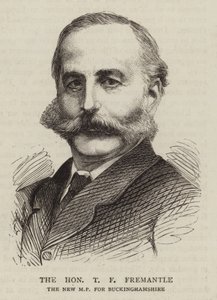 The Honourable T F Fremantle (Engraving) 作： English School