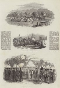 The Insurrection in Ireland（アイルランドでの暴動）」（エングレーヴィング 作： English School