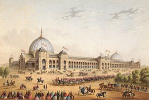 1862年の国際展示場 作： English School