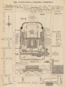 国際水産展、ロンドン、1883 作： English School