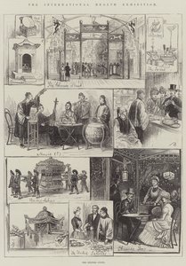 国際健康博覧会・中国宮廷(彫刻) 作： English School