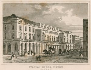 イタリアのオペラハウス、ロンドン 作： English School