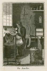 The Jeweller（彫刻 作： English School