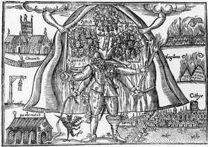 天国から隠された王国の怪物、1640〜43年頃 作： English School