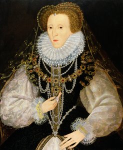 エリザベス女王の台所人の肖像I（1533-1603）c.1550