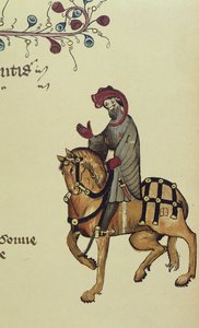 騎士、ジェフリー・チョーサー作「カンタベリー物語」の複製の詳細（c.1342-1400）