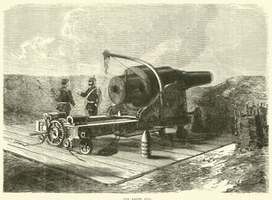 クルップ銃、1870年10月 作： English School