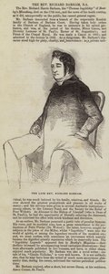 今は亡きリチャード・バーハム牧師（彫刻作品 作： English School