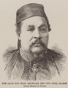 The Late Sidi Hadj Abdeslam Ben Sidi Hadj Alarbi (e.g. the engraving) 作： English School