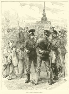境界線、1871年3月