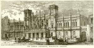 ロンドン大学、バーリントンガーデンズ 作： English School