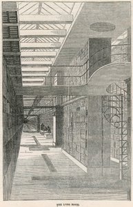 大英博物館の長い部屋 作： English School