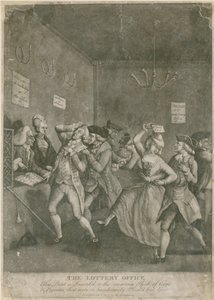 宝くじ事務所。 1777 作： English School