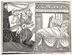奇跡の奇跡、パブジョンアシュトンによる18世紀のChap-booksのイラスト。 1882 作： English School
