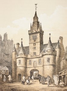 ジョンハウィー（1735-93）による &39;The Scots Worthies For Howie&39;s Second Edition、1781&39;のエデンバラネザーボウポート（1879年発行） 作： English School