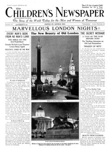 1931年9月の「The Children&39;s Newspaper」からの古いロンドンの新しい美しさ（新聞）