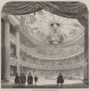 The New Royal Pavilion Theatre, Whitechapel-Road (e.g. The New Royal Pavilion Theatre, Whitechapel-Road) (彫刻) 作： English School