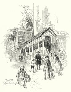 The Old Chelsea Bun-House（リトグラフ 作： English School