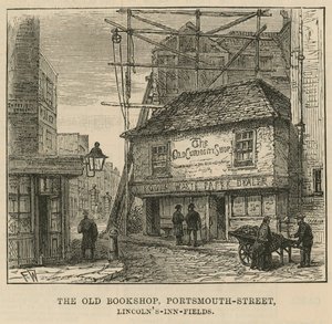 The Old Curiosity Shop、ポーツマスストリート、リンカーンズインフィールズ 作： English School