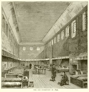 1840年の古い寮 作： English School