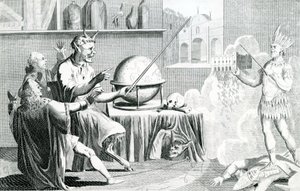 パルムト。 1774年頃にG.テリーによって刻まれた、解体された、または悪魔の占い師 作： English School