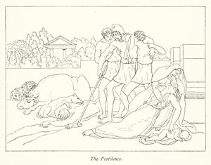 The Pestilence（リトグラフ