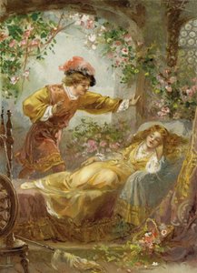 王子は眠れる森の美女を見つける 作： English School
