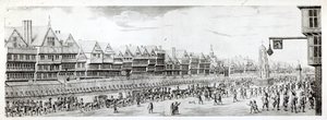 ウィリアムハーバート（1771-1851）とロバートウィルキンソン（fl.1785-1825）1809によって出版された1638年のチープサイド沿いのマリーデメディチの行列 作： English School