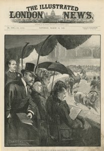 王立農業ホールでの馬ショーの女王 作： English School