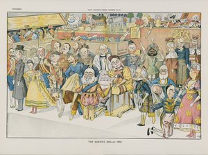 クイーンズドールズ。 1894 作： English School