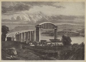 ソルタッシュの鉄道橋、I・K・ブルネル、エンジニア（彫刻作品 作： English School