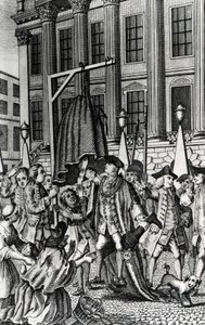 ペチコートのレイプ、1768 作： English School