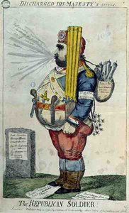 "The Republican Soldier", pub. by S.W. Fores 作： English School