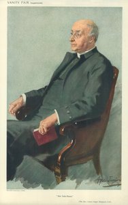 キヤノンエドガーシェパード牧師、サブディーン、1911年4月12日、バニティフェア漫画 作： English School