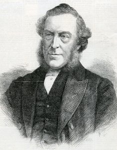 ウェズリアンメソジスト会議の会長、ジョンベッドフォード牧師、1867年 作： English School
