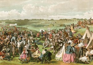 ライフルコンテスト、ウィンブルドン、1864年 作： English School