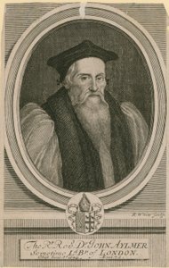 右牧師ジョン・エイマー博士、ロンドンのビショップ卿 作： English School