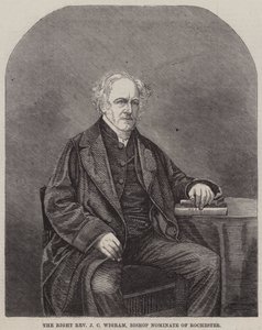 The Right Reverend J C Wigram, Bishop Nominate of Rochester (e.g. engraving) 作： English School