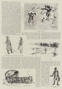 The Romance of the Brighton Road（邦題：ブライトン・ロードの恋）」（版画 作： English School