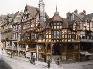 ロウズ、チェスター（手彩色写真） 作： English School