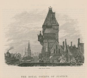 王立裁判所：時計塔 作： English School