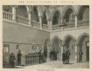 王立裁判所：裁判官室ホール 作： English School