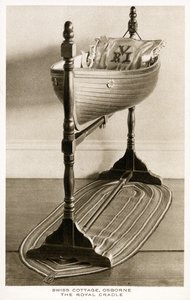 ロイヤルクレードル、スイスコテージ、オズボーンハウス、ワイト島、1893年頃（木）