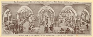 Royal Exchange Co-operative Restaurant＆Wine Supply Association Ltd 作： English School