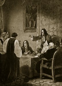 枢密院前の7人の司教 作： English School
